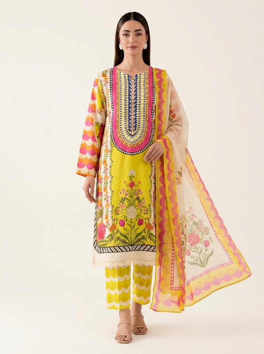 Zunaira – 3 Piece Suit