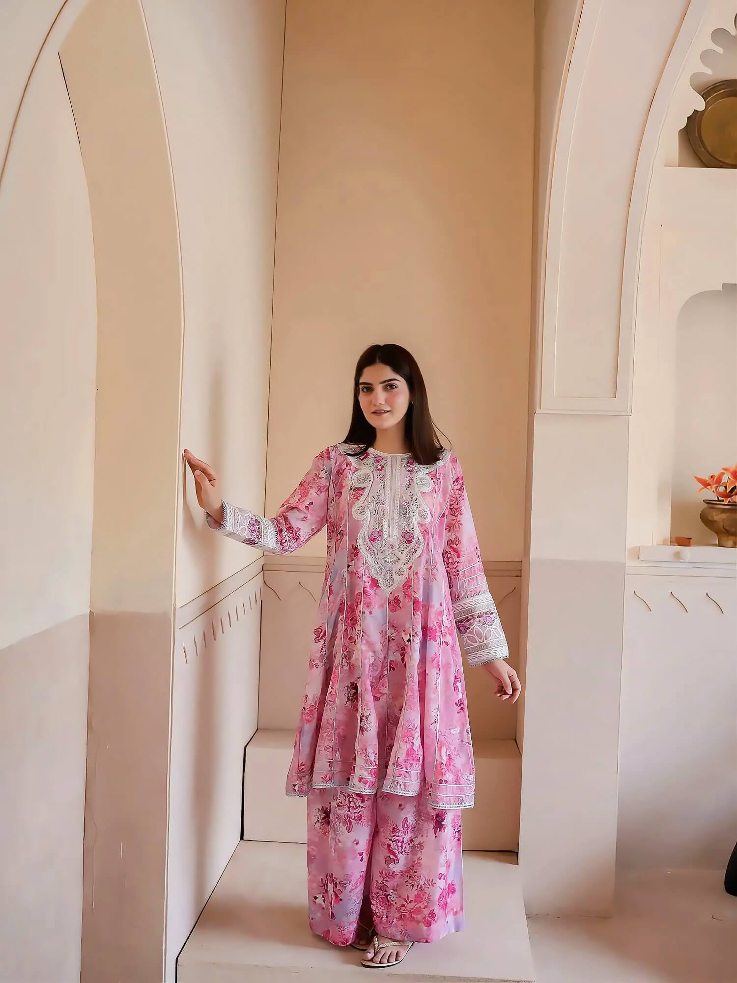Florenza – 2-Piece Floral Suit