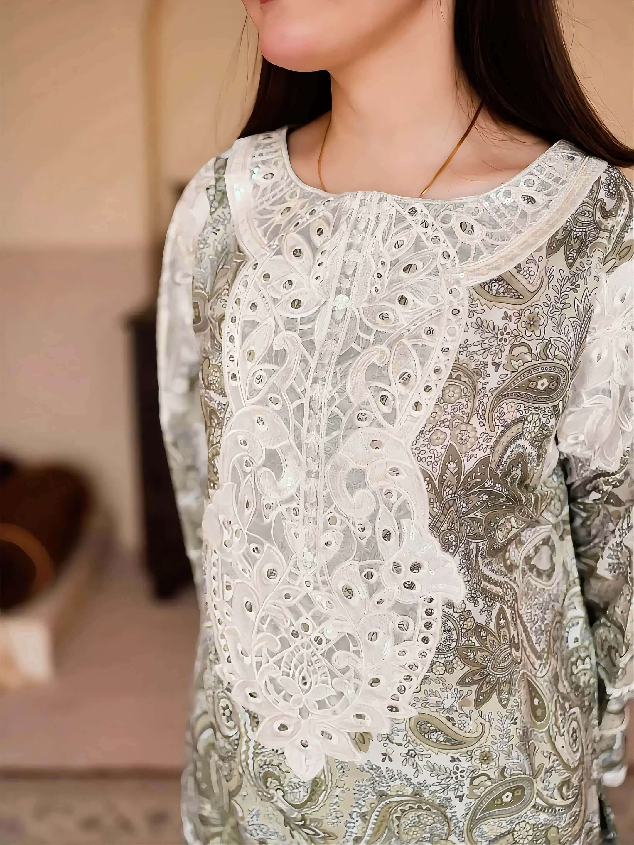 Noor – 2-Piece Embroidered Suit