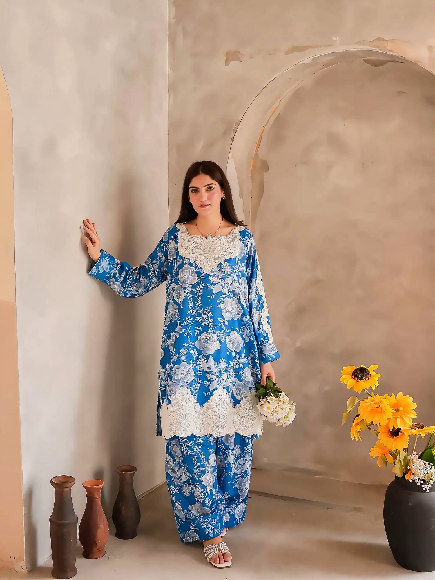 Ayra Phulkari – 2-Piece Embroidered Suit